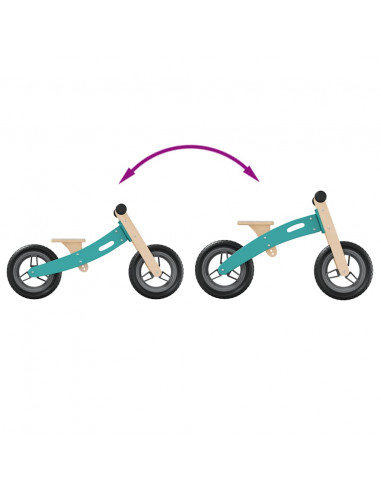 Bicicletta Senza Pedali per Bambini Azzurra