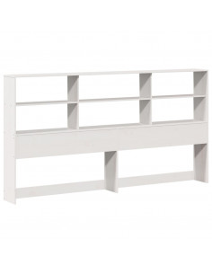 Giroletto con Libreria senza Materasso 180x200 cm in Legno Pino