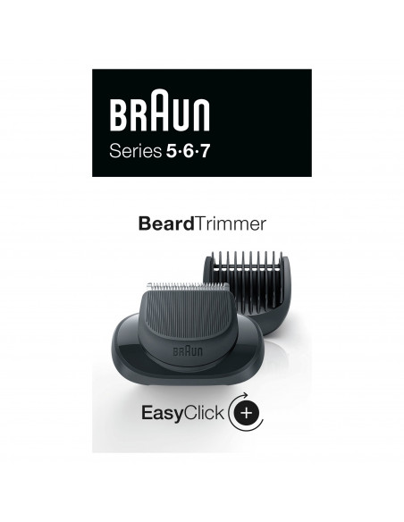Braun EasyClick Accessorio Regolabarba Per Rasoio Elettrico Series 5, 6 E 7 (Nuova Generazione)