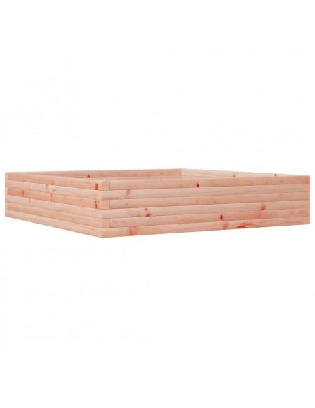 Fioriera da Giardino 110x110x23 cm Legno Massello di Douglas