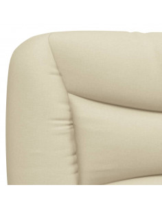 Giroletto con Luci LED Crema 100x200 cm in Tessuto