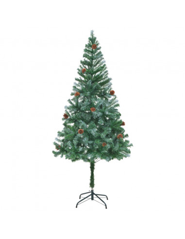 Albero di Natale Artificiale con Pigne 180 cm