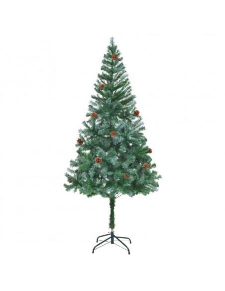 Albero di Natale Artificiale con Pigne 180 cm