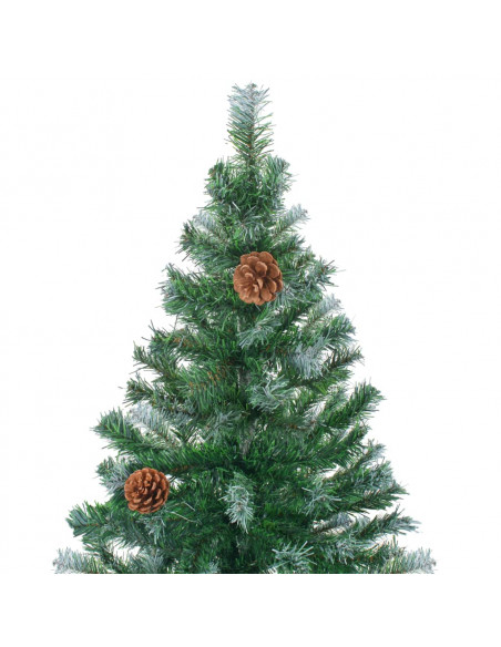 Albero di Natale Artificiale con Pigne 180 cm