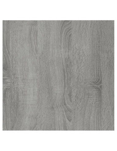 Armadietti TV Montati a Parete Grigio Sonoma 30,5x30x30 cm