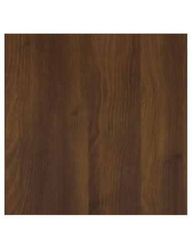 Armadietto TV Montato a Parete Rovere Marrone 30,5x30x30 cm