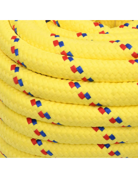 Corda Nautica Gialla 20 mm 100 m in Polipropilene