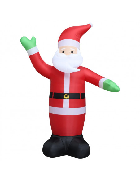 Babbo Natale Gonfiabile con LED IP20 600 cm XXL