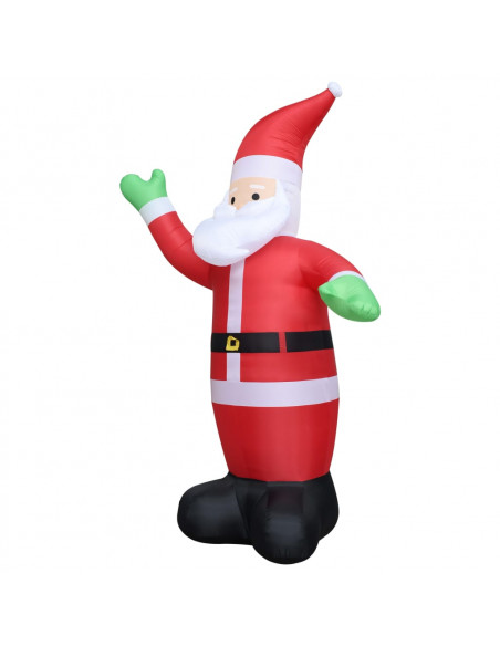 Babbo Natale Gonfiabile con LED IP20 600 cm XXL
