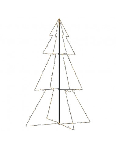 Albero di Natale a Cono 240 LED per Interni Esterni 118x180 cm