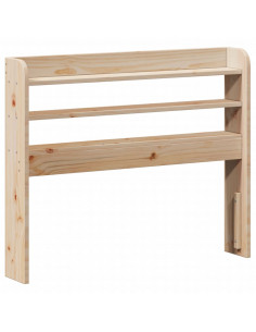 Giroletto con Testiera 75x190 cm in Legno Massello di Pino