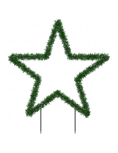 Decorazione Luminosa Natalizia con Picchetti Stella 115LED 85cm