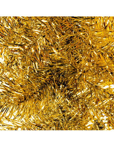Ghirlanda Natalizia con Luci a LED 5 m Oro