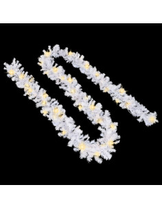 Ghirlanda Natalizia con Luci a LED 5 m Bianca