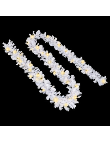 Ghirlanda Natalizia con Luci a LED 5 m Bianca