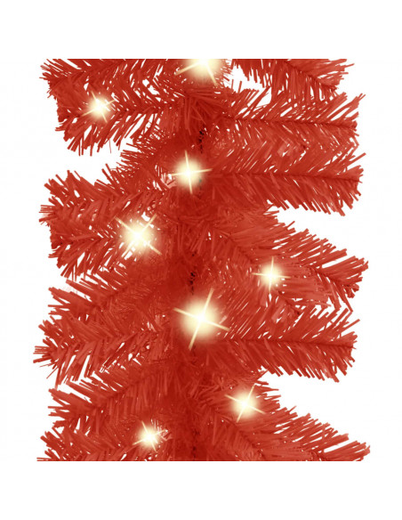 Ghirlanda Natalizia con Luci a LED 5 m Rossa