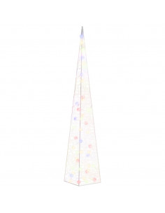Cono di Luce LED Decorativo Acrilico Multicolore 120 cm 2