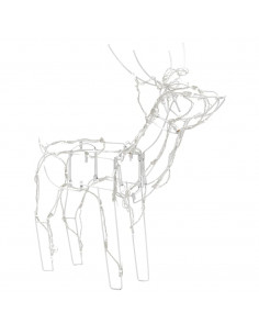 Decorazioni di Natale a Forma di Renne 3 pz 229 LED 2