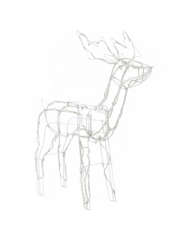 Decorazioni di Natale a Forma di Renne 3 pz 229 LED