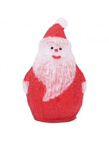 Babbo Natale LED in Acrilico per Interno ed Esterno 28 cm