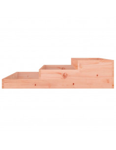 Fioriera 107x107x27 cm in Legno Massello di Douglas