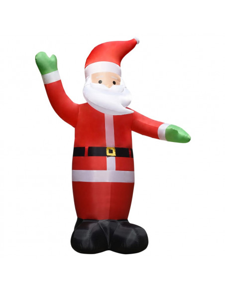 Babbo Natale Gonfiabile Decorazione Natalizia con LED IP44 3 m