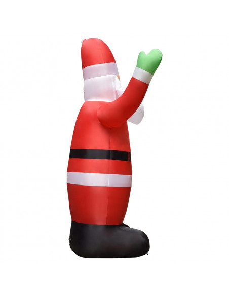 Babbo Natale Gonfiabile Decorazione Natalizia con LED IP44 3 m