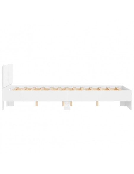 Giroletto con Testiera Bianco 135x190 cm