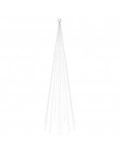 Albero di Natale Pennone Blu 310 LED 300 cm 2