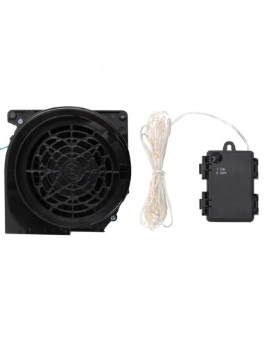 Babbo Natale Gonfiabile con LED 820 cm