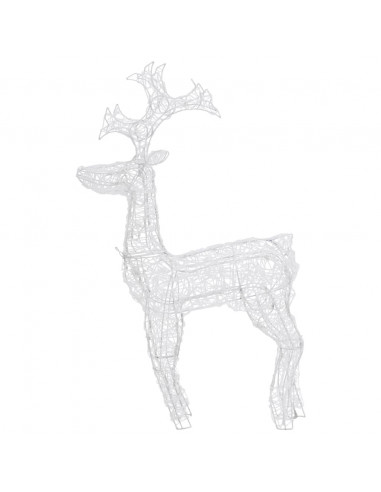 Decorazioni Natalizie Renne 3 pz 60x16x100 cm in Acrilico