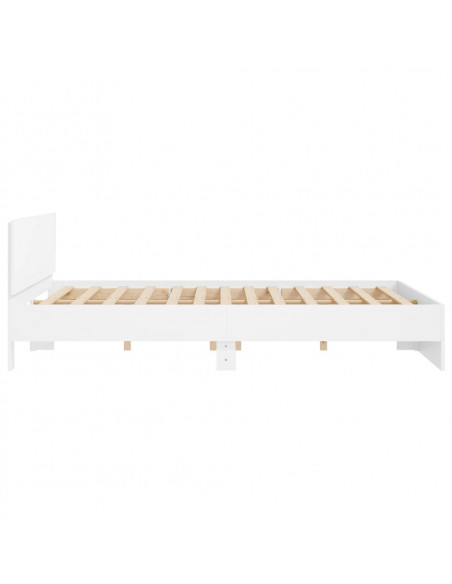 Giroletto con Testiera Bianco 200x200 cm