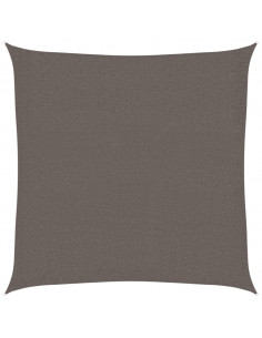Vela Parasole 160 g/m² Antracite 2,5x2,5 m in HDPE 2