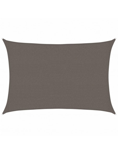 Vela Parasole 160 g/m² Antracite 2,5x3,5 m in HDPE