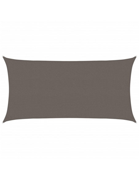 Vela Parasole 160 g/m² Antracite 2,5x4,5 m in HDPE