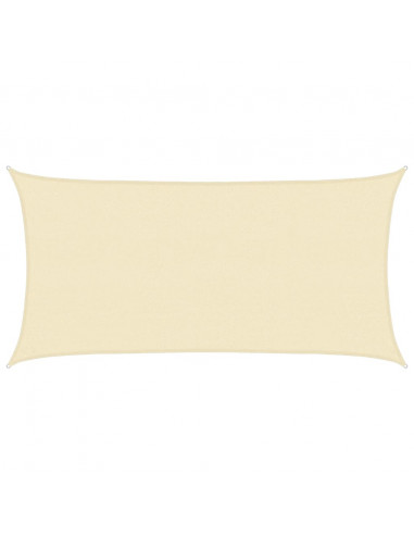 Vela Parasole 160 g/m² Crema 2,5x5 m in HDPE