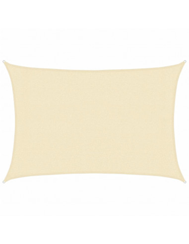 Vela Parasole 160 g/m² Crema 3x4 m in HDPE