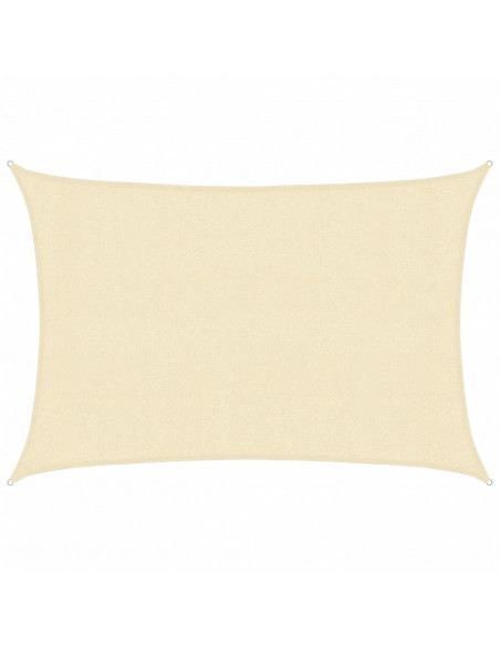 Vela Parasole 160 g/m² Crema 3x4 m in HDPE