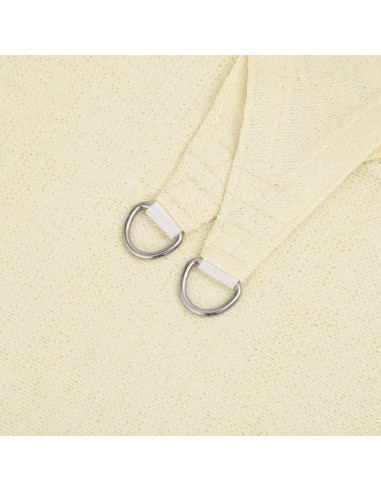 Vela Parasole 160 g/m² Crema 3x4 m in HDPE