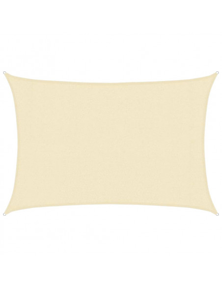Vela Parasole 160 g/m² Crema 3x5 m in HDPE
