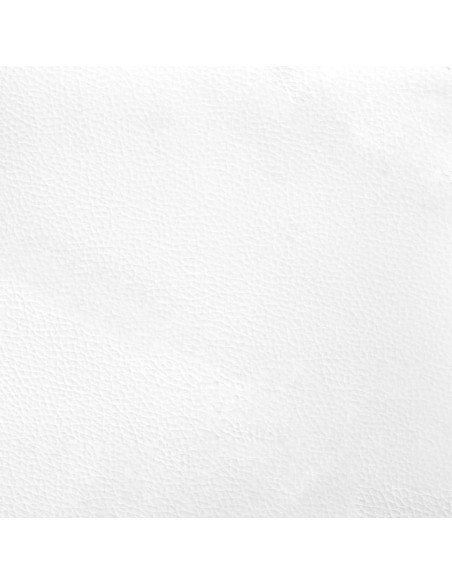 Giroletto con Testiera Bianco 80x200 cm in Similpelle