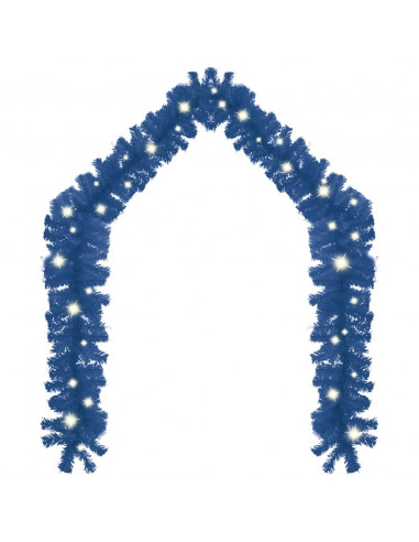 Ghirlanda Natalizia con Luci a LED 5 m Blu