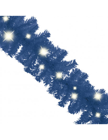 Ghirlanda Natalizia con Luci a LED 5 m Blu
