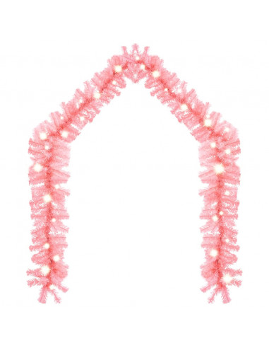 Ghirlanda Natalizia con Luci a LED 20 m Rosa
