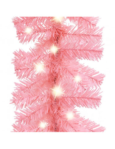 Ghirlanda Natalizia con Luci a LED 20 m Rosa