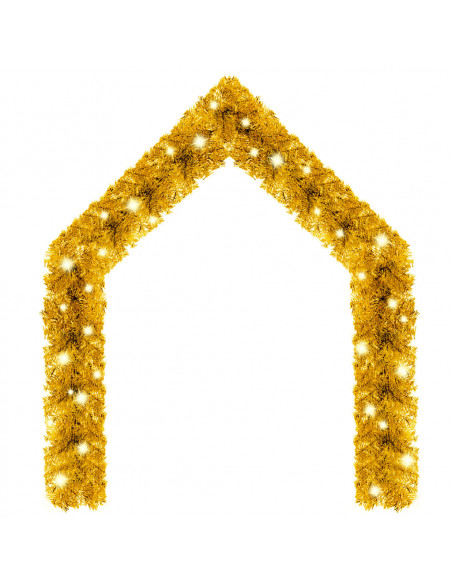 Ghirlanda Natalizia con Luci a LED 20 m Oro