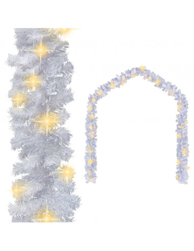 Ghirlanda Natalizia con Luci a LED 5 m Bianca