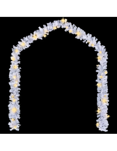 Ghirlanda Natalizia con Luci a LED 10 m Bianca