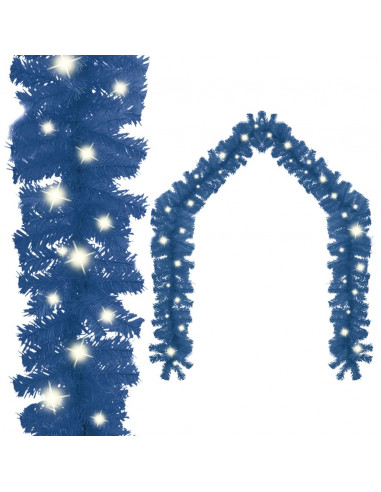 Ghirlanda Natalizia con Luci a LED 20 m Blu