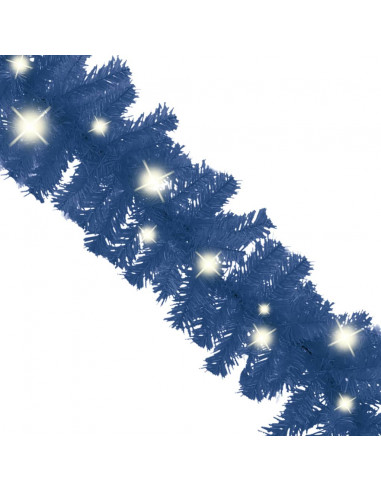 Ghirlanda Natalizia con Luci a LED 20 m Blu